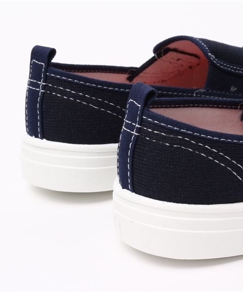 Champion(チャンピオン)の「日本製 ベビー キッズ チャンピオン スリッポンスニーカー Champion KIDS SLIP-ON CPN P012(スニーカー・キッズ・グレー/ネイビー/カモフラージュ・17cm/15cm/14cm/18cm/16cm)」の9枚目の写真
