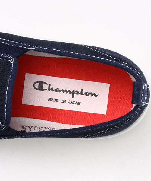 Champion(チャンピオン)の「日本製 ベビー キッズ チャンピオン スリッポンスニーカー Champion KIDS SLIP-ON CPN P012(スニーカー・キッズ・グレー/ネイビー/カモフラージュ・17cm/15cm/14cm/18cm/16cm)」の10枚目の写真
