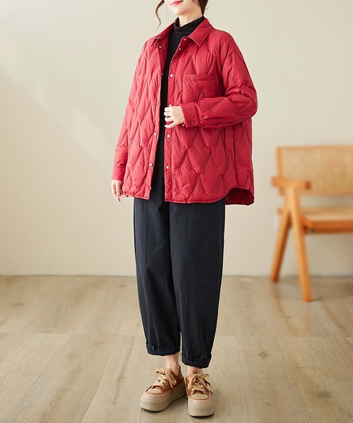 BLANC FICELLE（ブランフィセル）の「薄手 キルティング ブルゾン