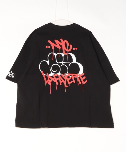 LFYT（エルエフワイティー）の「LFYT ラファイエット【Lafayette】× ギズ【GIZ】- Tシャツ【MTA S/S TEE LA240109】（Tシャツ/カットソー・メンズ・ブラック・MEDIUM/LARGE/X-LARGE/XX-LARGE/SMALL）」の7枚目の写真