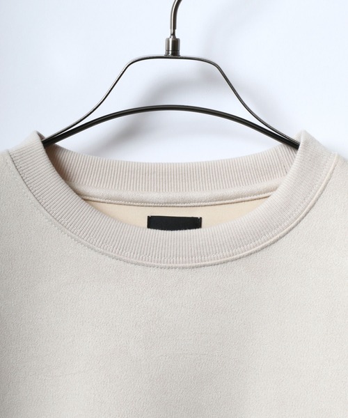 ANPAS(アンパス)の「Faux Suede Chenille Embroidery Sweat Shirt/サガラ刺繍 フェイクスエード スウェット トレーナー アニマル ゴースト ワンポイント刺繍(スウェット・メンズ・ホワイト系その他/ホワイト系その他3/ブルー系その他/グレー系その他2/ホワイト系その他2/グレー系その他・M/L)」の21枚目の写真
