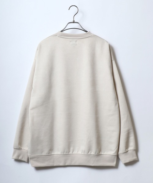 ANPAS(アンパス)の「Faux Suede Chenille Embroidery Sweat Shirt/サガラ刺繍 フェイクスエード スウェット トレーナー アニマル ゴースト ワンポイント刺繍(スウェット・メンズ・ホワイト系その他/ホワイト系その他3/ブルー系その他/グレー系その他2/ホワイト系その他2/グレー系その他・M/L)」の20枚目の写真