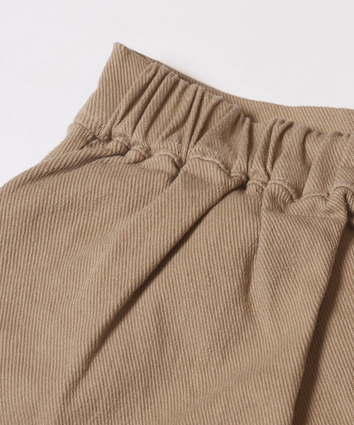 coca（coca）（コカ）の「キッズ ツイル裾フリル付きスカート（スカート・キッズ・ベージュ/ブラック・150/120/140/130）」の15枚目の写真