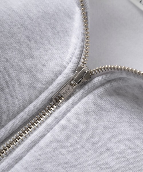 【BEN DAVIS/ベンデイビス】ブランドロゴ ワンポイント刺繍 ハーフジップスウェット/ビッグシルエット（スウェット）｜BEN DAVIS（ベンデイビス）