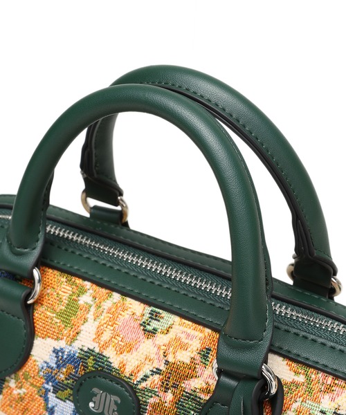 jouetie(ジュエティ)の「【jouetie / ジュエティ】 ゴブランフラワー ボストンバッグ(ボストンバッグ・レディース・ブラウン/レッド/グリーン/ブルー/ブラック・FREE)」の8枚目の写真
