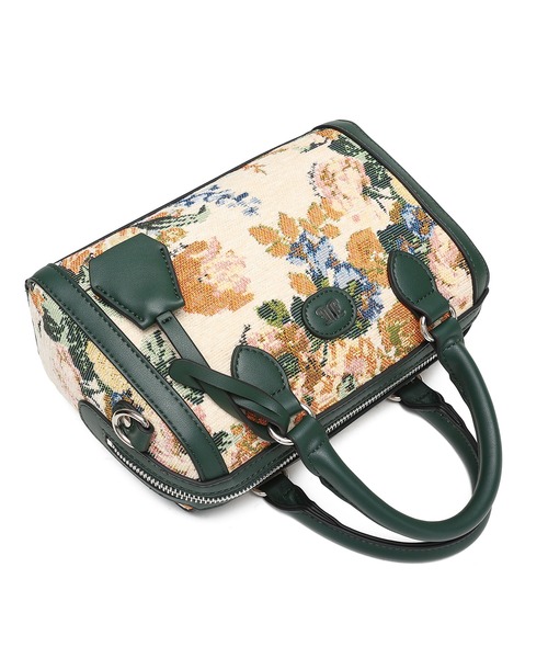 jouetie(ジュエティ)の「【jouetie / ジュエティ】 ゴブランフラワー ボストンバッグ(ボストンバッグ・レディース・ブラウン/レッド/グリーン/ブルー/ブラック・FREE)」の12枚目の写真