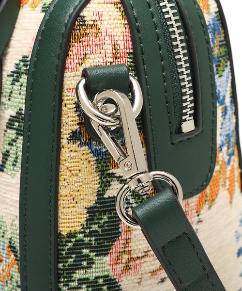 jouetie(ジュエティ)の「【jouetie / ジュエティ】 ゴブランフラワー ボストンバッグ(ボストンバッグ・レディース・ブラウン/レッド/グリーン/ブルー/ブラック・FREE)」の16枚目の写真