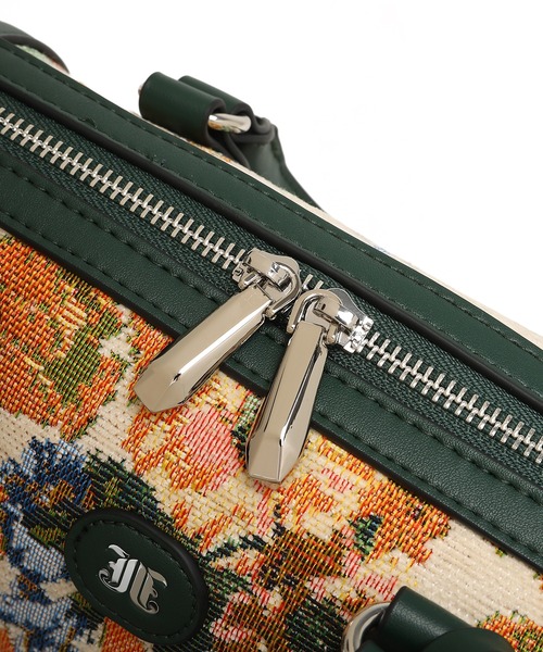 jouetie(ジュエティ)の「【jouetie / ジュエティ】 ゴブランフラワー ボストンバッグ(ボストンバッグ・レディース・ブラウン/レッド/グリーン/ブルー/ブラック・FREE)」の17枚目の写真