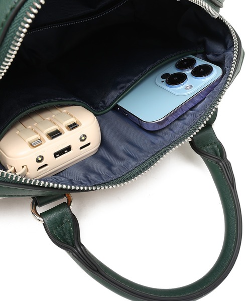 jouetie(ジュエティ)の「【jouetie / ジュエティ】 ゴブランフラワー ボストンバッグ(ボストンバッグ・レディース・ブラウン/レッド/グリーン/ブルー/ブラック・FREE)」の20枚目の写真