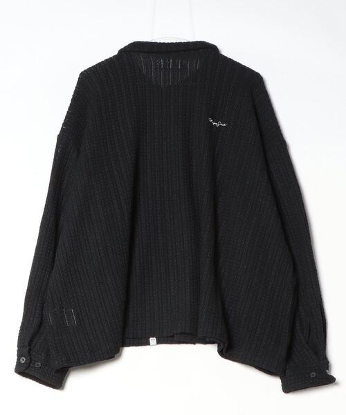 MAGIC STICK（マジックスティック）の「MAGIC STICK / マジックスティック：MAFIA Shirt：24AW-MS8-011[WAX]（シャツ/ブラウス・メンズ・ブラック・L）」の2枚目の写真