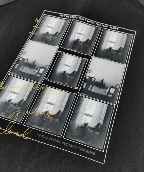 Q（キュー）の「ドライタッチフォトT（Tシャツ/カットソー・レディース・ブラック/ホワイト・MEDIUM）」の20枚目の写真