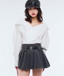 Narcissus | チェックベルトミニスカート《動画あり》(スカート)