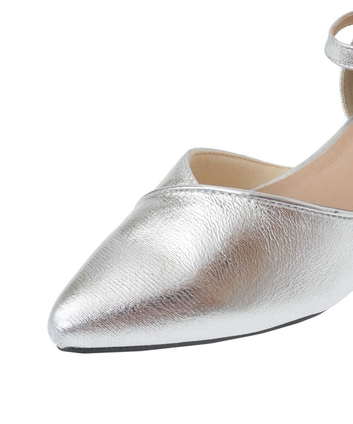 a.v.v（アーヴェヴェ）の「セパレートパンプス（パンプス・レディース・ベージュ/ブラック/シルバー/ゴールド・23.5/24.5/22.5）」の12枚目の写真