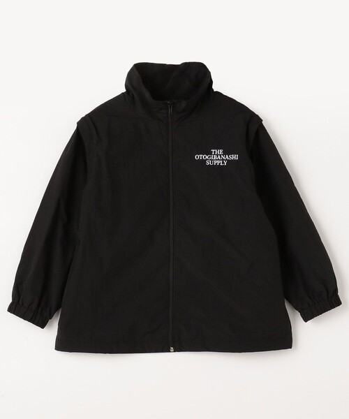 FREAK'S STORE(フリークスストア)の「THE OTOGIBANASHI SUPPLY/オトギバナシサプライ 【KID‘S】shaka 2way(ブルゾン・キッズ・ブラック・LARGE/SMALL/MEDIUM/X-LARGE)」の1枚目の写真
