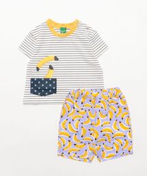 RAGMART（ラグマート）の「ボーダーTシャツ＆パンツセット（セットアップ）」