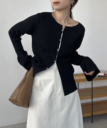 CAPRICIEUX LE'MAGE | ホックボタンカーディガン(カーディガン/ボレロ)
