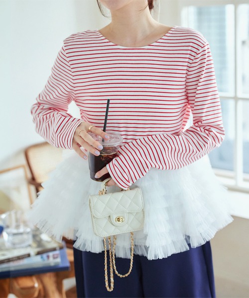 PLEATS PLEASE 料理メニュー レシピ表 長袖カットソー トップス