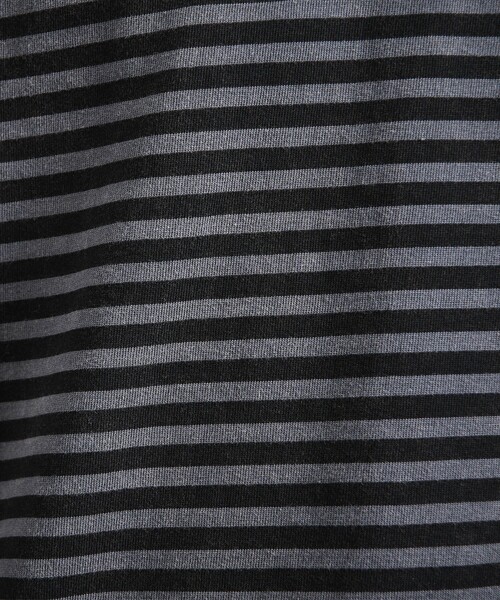 MONKEY TIME（モンキータイム）の「アシッドウォッシュ ボーダー ロングスリーブ Tシャツ（Tシャツ/カットソー・メンズ・ダークグレー/ピンク・S/XL/M/L）」の14枚目の写真