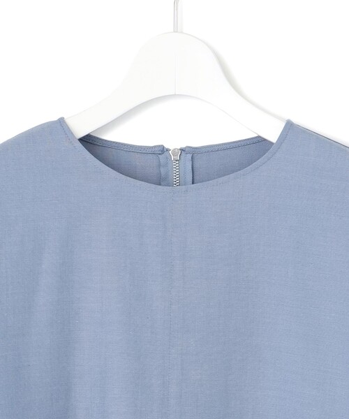 J.PRESS YORK STREET(ジェイプレスヨークストリート)の「【WOMEN】ティアード ワンピース(ワンピース・レディース・ネイビー系/ブルー系・F)」の4枚目の写真