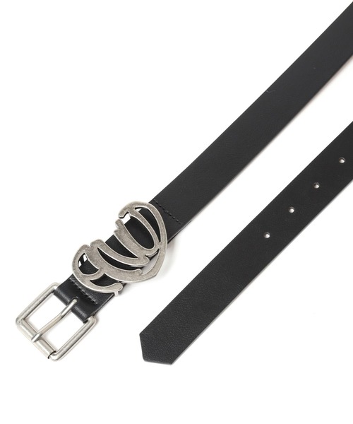 Anui（アニュイ）の「【UNISEX】ハートロゴベルト（ベルト・レディース・ダークブラウン/ブラック・FREE）」の11枚目の写真