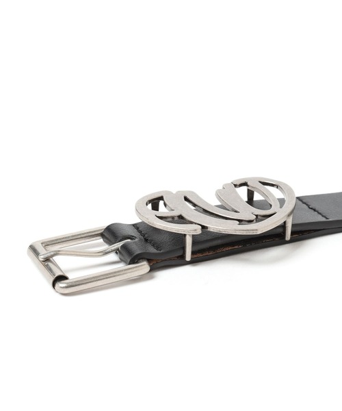 Anui（アニュイ）の「【UNISEX】ハートロゴベルト（ベルト・レディース・ダークブラウン/ブラック・FREE）」の15枚目の写真