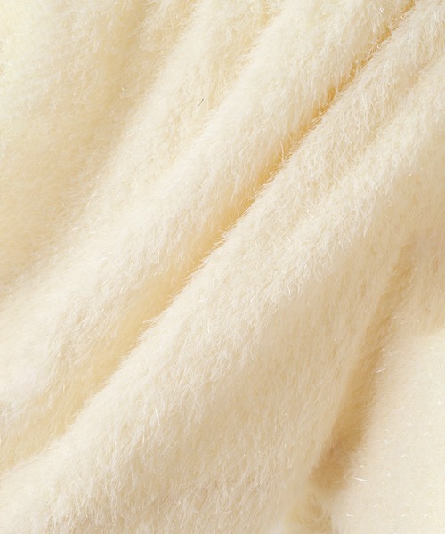 ROSE BUD(ローズバッド)の「ラメフェザーキャミソール(キャミソール・レディース・ブラウン/ホワイト/ブラック・ONE SIZE)」の13枚目の写真