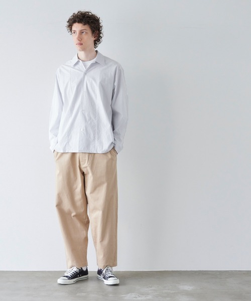 coca（coca）（コカ）の「タイプライターストライプシャツ（シャツ/ブラウス・メンズ・A/B・M/L/XL）」の3枚目の写真