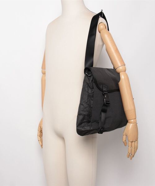 BURLAP OUTFITTER（バーラップアウトフィッター）の「【BURLAP OUTFITTER / バーラップアウトフィッター】CS MUSSET BAG（ショルダーバッグ・メンズ・ブラック・FREE）」の5枚目の写真