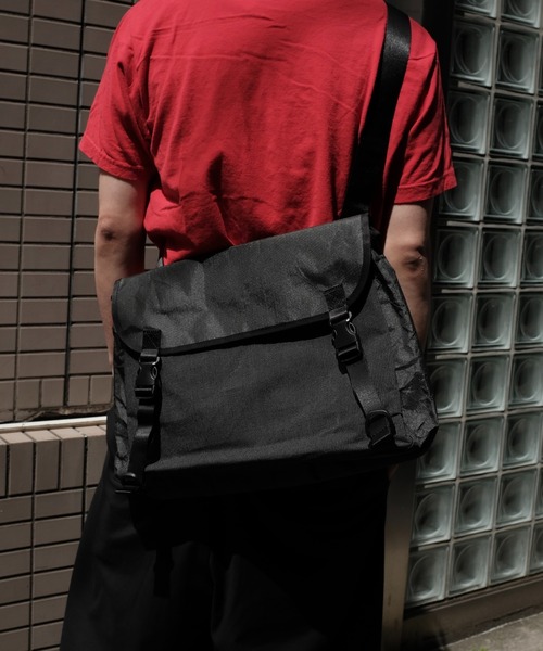 BURLAP OUTFITTER(バーラップアウトフィッター)の「【BURLAP OUTFITTER / バーラップアウトフィッター】CS MUSSET BAG(ショルダーバッグ・メンズ・ブラック・FREE)」の8枚目の写真