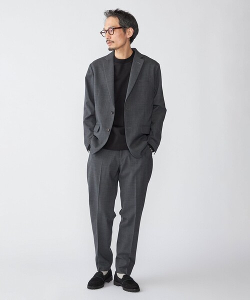 SHIPS(シップス)の「SHIPS:〈セットアップ対応〉TW ストレッチ パンツ(その他パンツ・メンズ・ネイビー/グレー/ダークグレー・SMALL/MEDIUM/LARGE/X-LARGE)」の11枚目の写真