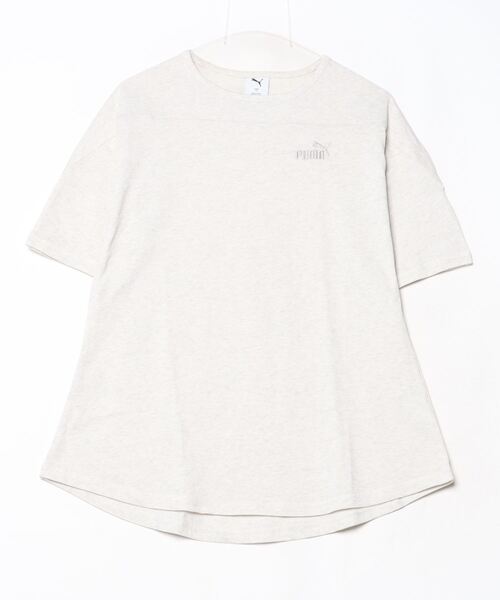 PUMA(プーマ)の「プーマ PUMA CORE HERITAGE MX SS チュニック_(チュニック・レディース・クリーム/ブラック・S/M/L/XL)」の1枚目の写真