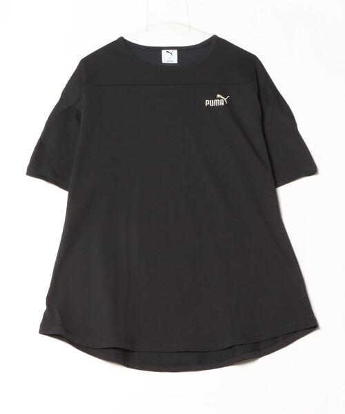 PUMA(プーマ)の「プーマ PUMA CORE HERITAGE MX SS チュニック_(チュニック・レディース・クリーム/ブラック・S/M/L/XL)」の2枚目の写真
