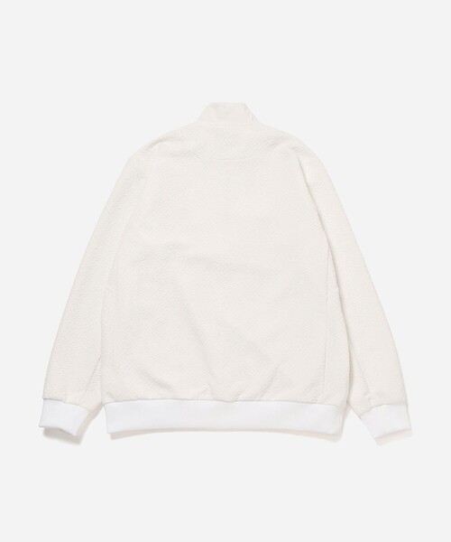 Saturdays Golf(サタデーズゴルフ)の「Air Jacquard Half Zip(ブルゾン・メンズ・ホワイト/ブラック・S/M/L/XL)」の9枚目の写真