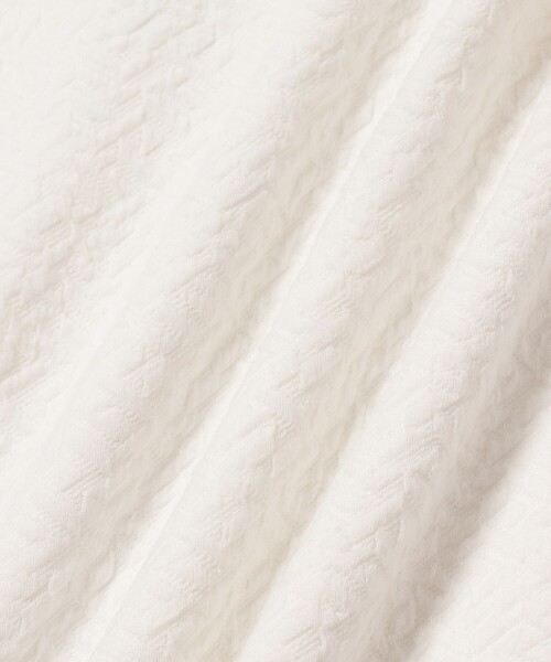 Saturdays Golf(サタデーズゴルフ)の「Air Jacquard Half Zip(ブルゾン・メンズ・ホワイト/ブラック・S/M/L/XL)」の12枚目の写真
