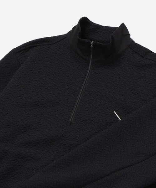 Saturdays Golf(サタデーズゴルフ)の「Air Jacquard Half Zip(ブルゾン・メンズ・ホワイト/ブラック・S/M/L/XL)」の14枚目の写真