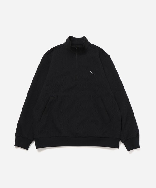 Saturdays Golf(サタデーズゴルフ)の「Air Jacquard Half Zip(ブルゾン・メンズ・ホワイト/ブラック・S/M/L/XL)」の13枚目の写真