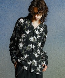 CRIMIE | BONE BLOOM ALOHA LONG SLEEVE SHIRT(シャツ/ブラウス)