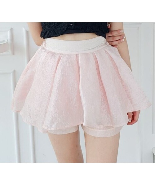 PAIN(ペイン)の「ジャガードフレアショートパンツ(その他パンツ・レディース・ホワイト/ブラック/ピンク・FREE)」の10枚目の写真