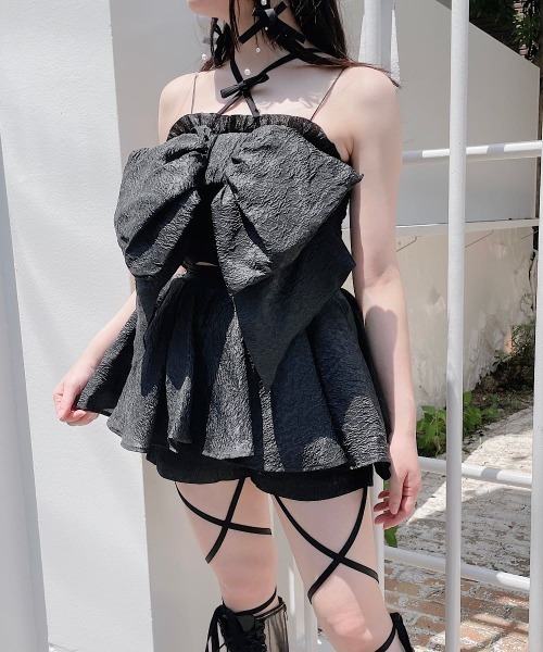 PAIN(ペイン)の「ジャガードフレアショートパンツ(その他パンツ・レディース・ホワイト/ブラック/ピンク・FREE)」の13枚目の写真