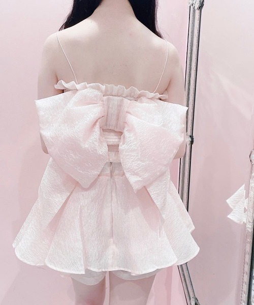 PAIN(ペイン)の「ジャガードフレアショートパンツ(その他パンツ・レディース・ホワイト/ブラック/ピンク・FREE)」の14枚目の写真