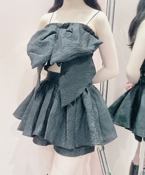 PAIN(ペイン)の「ジャガードフレアショートパンツ(その他パンツ・レディース・ホワイト/ブラック/ピンク・FREE)」の19枚目の写真