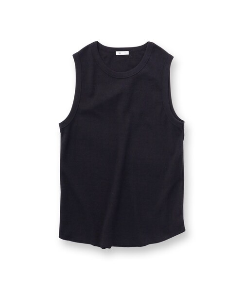 tk.TAKEO KIKUCHI（ティーケータケオキクチ）の「ワッフルノースリーブタンクトップ（タンクトップ・メンズ・ホワイト/ブラック・03/02/01）」の3枚目の写真
