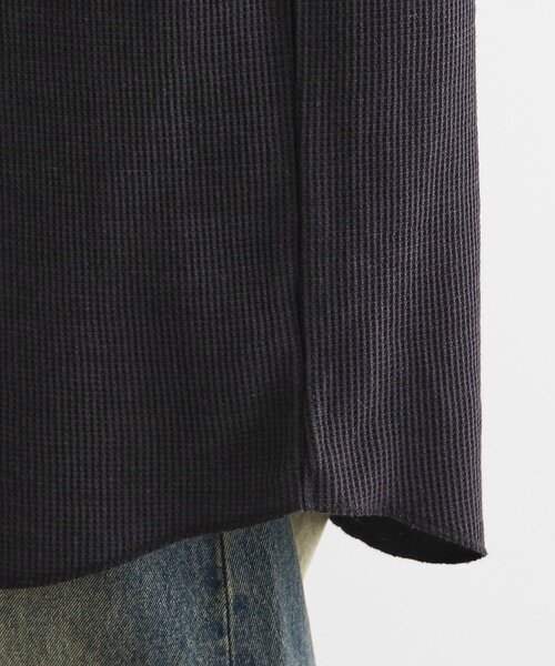 tk.TAKEO KIKUCHI（ティーケータケオキクチ）の「ワッフルノースリーブタンクトップ（タンクトップ・メンズ・ホワイト/ブラック・03/02/01）」の17枚目の写真