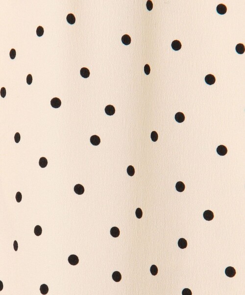 BALLSEY（ボールジィ）の「ドットプリント Vネックマーメイドワンピース（ワンピース・レディース・ブラック系その他/ライトベージュ・36）」の12枚目の写真