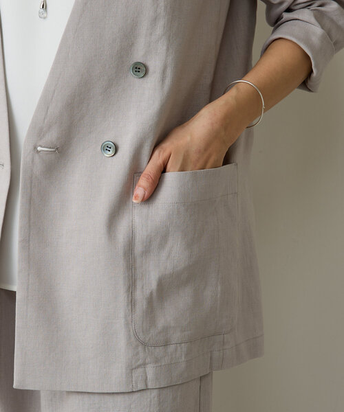 リネンジャケット