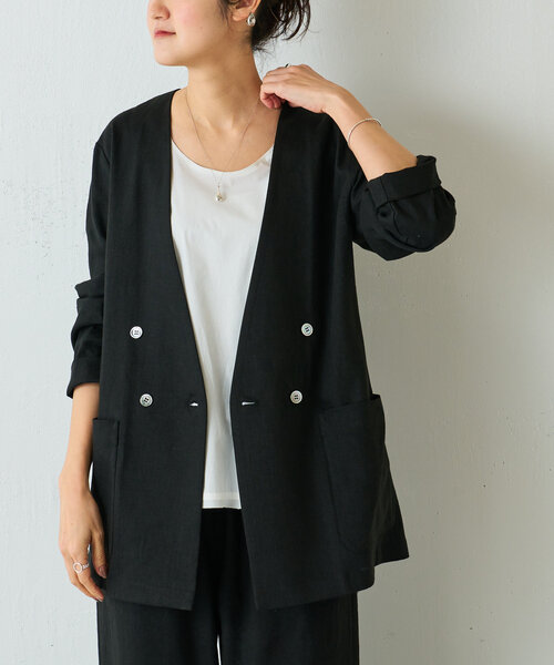 リネンジャケット