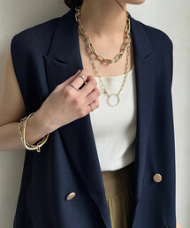 DouDou | メガネ太チェーンネックレス(ネックレス)