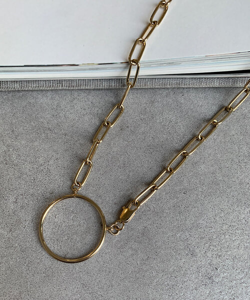 DouDou（ドゥドゥ）の「メガネ太チェーンネックレス（ネックレス・レディース・ゴールド/シルバー・FREE）」の9枚目の写真
