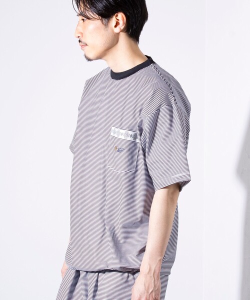 PENDLETON（ペンドルトン）の「【3点セット】【PENDLETON/ペンドルトン】Tシャツ ショーツ バッグ（Tシャツ/カットソー・メンズ・ブラック/ブルー系その他7/ベージュ・M/L/XL）」の16枚目の写真