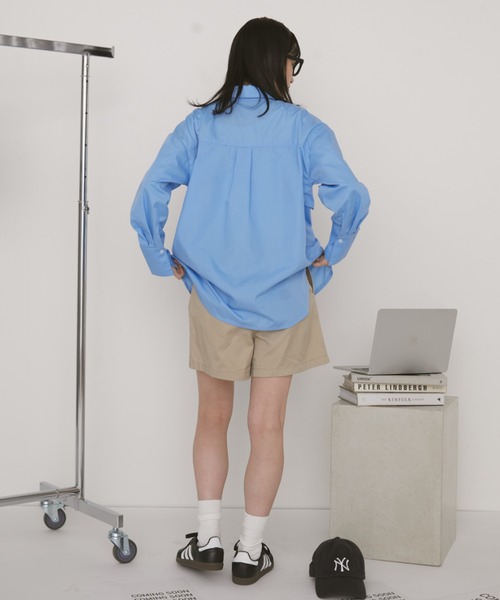 Auntie Rosa（アンティローザ）の「【KICO direction item】アソートフリルシャツ（シャツ/ブラウス・レディース・ブルー/ブルー系その他・FREE）」の12枚目の写真